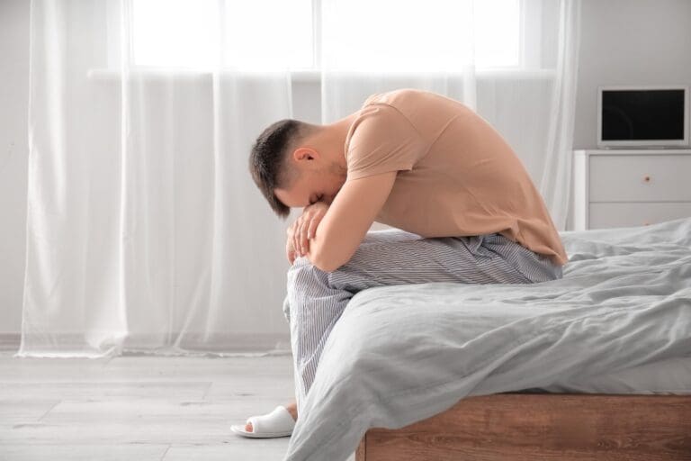 budzę się niewyspany