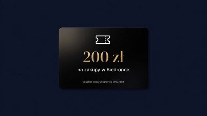 voucher biedronka unicredit