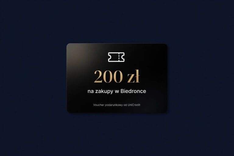 voucher biedronka unicredit